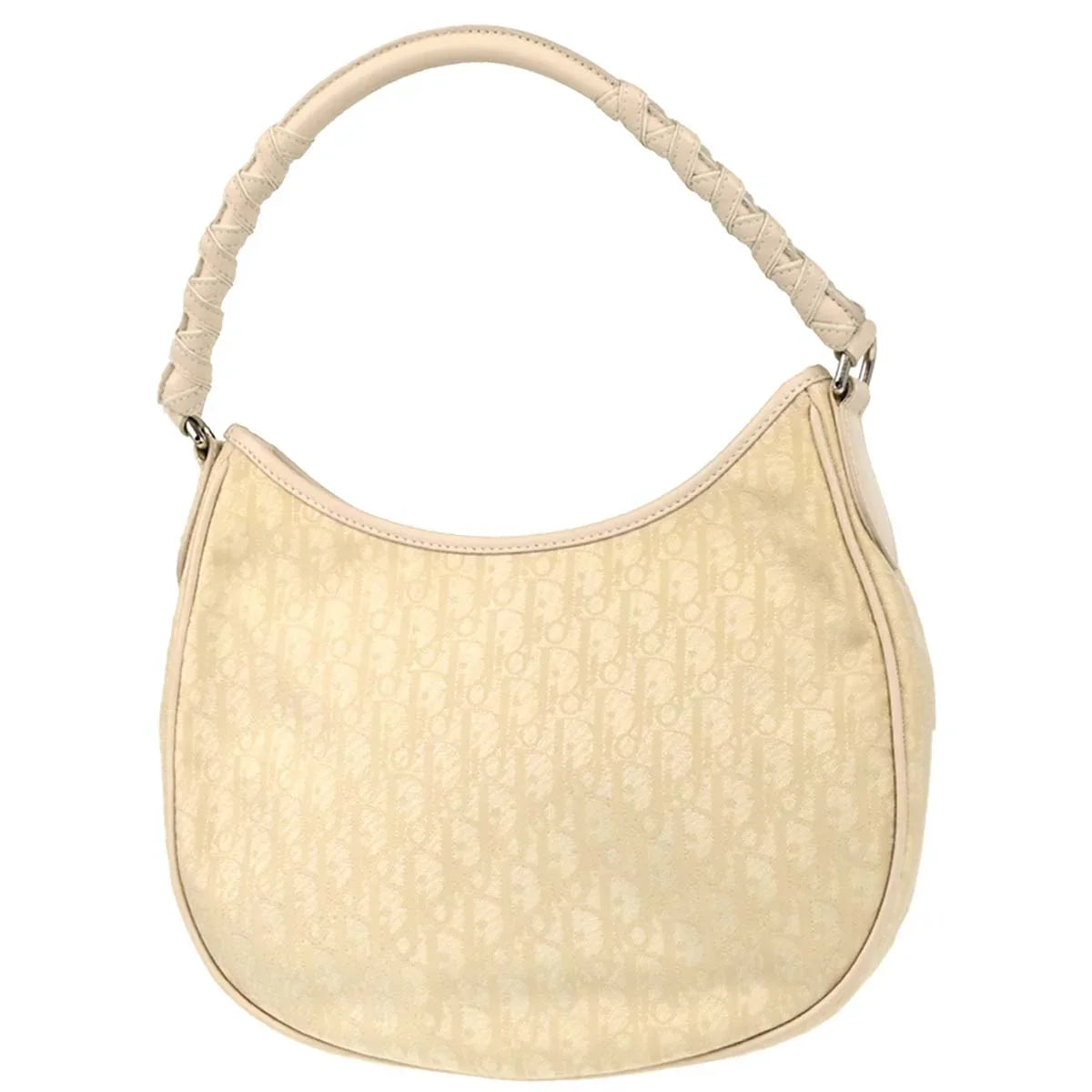 Christian Dior White Lovely Trotter Handbag