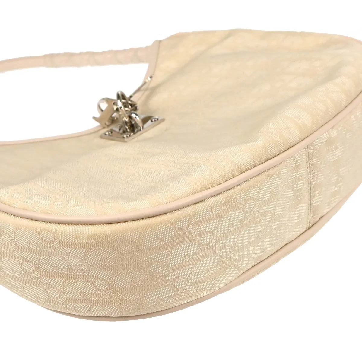 Christian Dior White Lovely Trotter Handbag