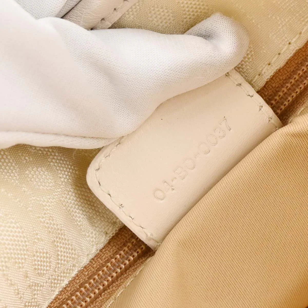Christian Dior White Lovely Trotter Handbag