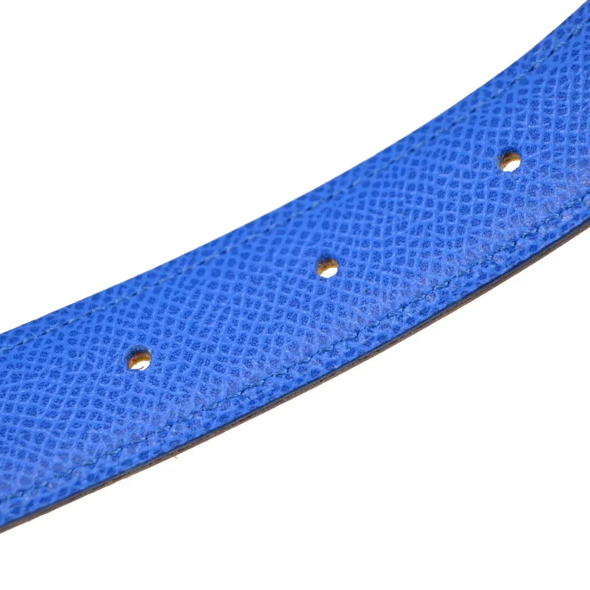 Hermes Yellow Courchevel Constance Reversible Belt #70 Small Good