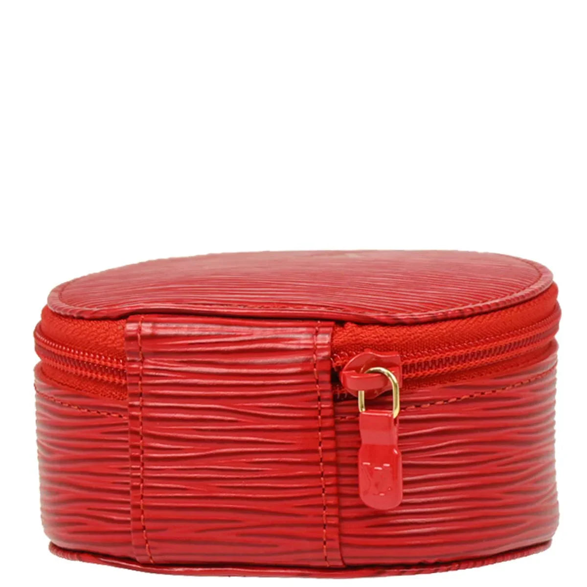 Louis Vuitton Red Epi Ecrin Bijou 10 Jewelry Case Pouch M48217