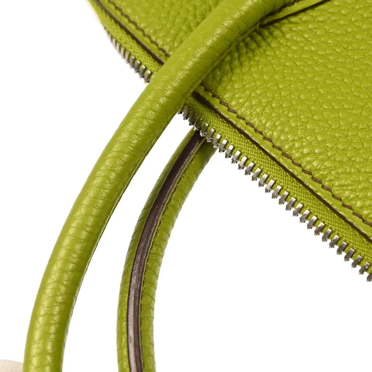Hermes Anis Green Togo Bolide 1923 Handbag