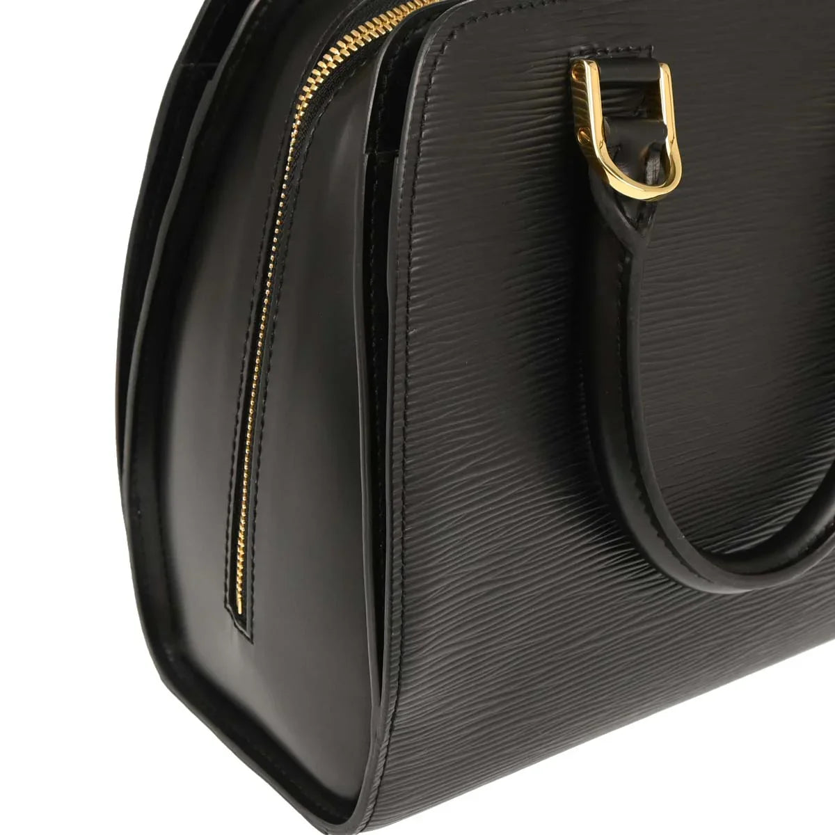 Louis Vuitton 2000 Black Epi Pont Neuf Handbag M52052