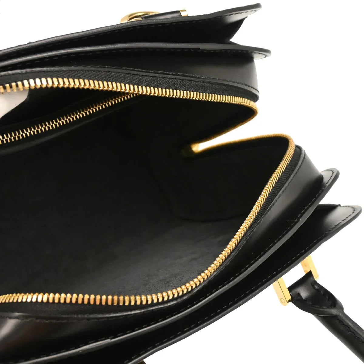 Louis Vuitton 2000 Black Epi Pont Neuf Handbag M52052