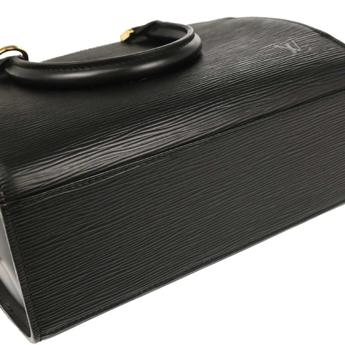 Louis Vuitton 2000 Black Epi Pont Neuf Handbag M52052