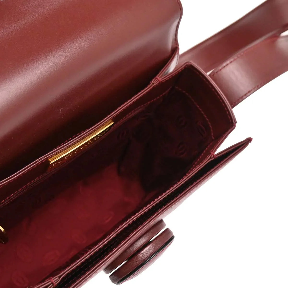 Cartier Bordeaux Shoulder Bag