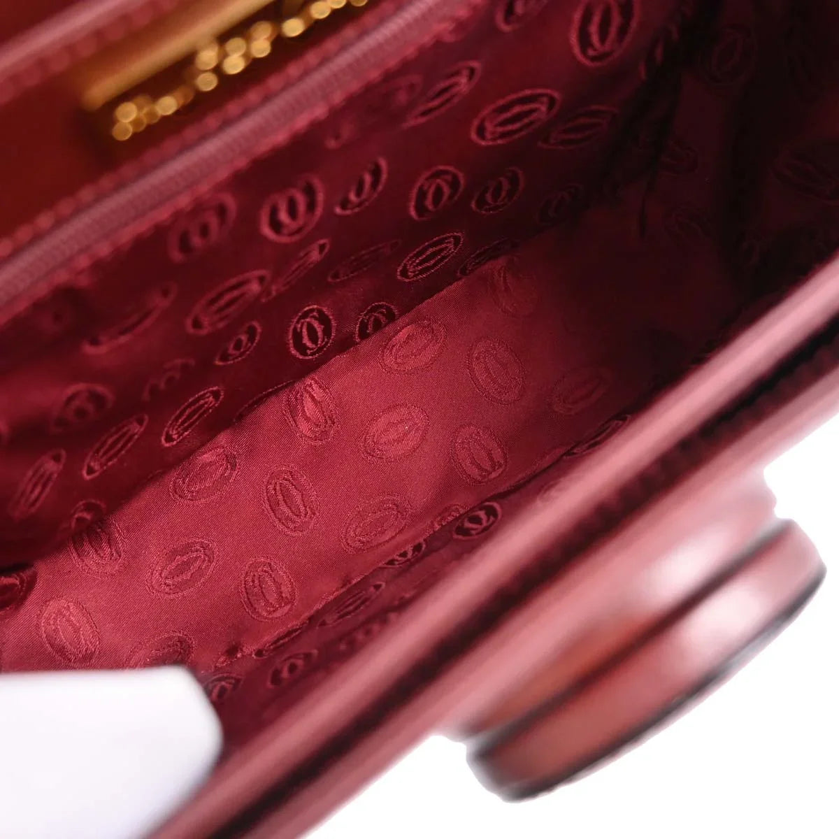 Cartier Bordeaux Shoulder Bag