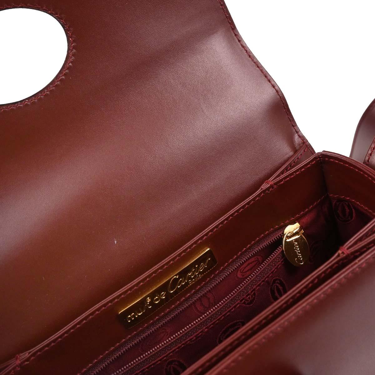 Cartier Bordeaux Shoulder Bag