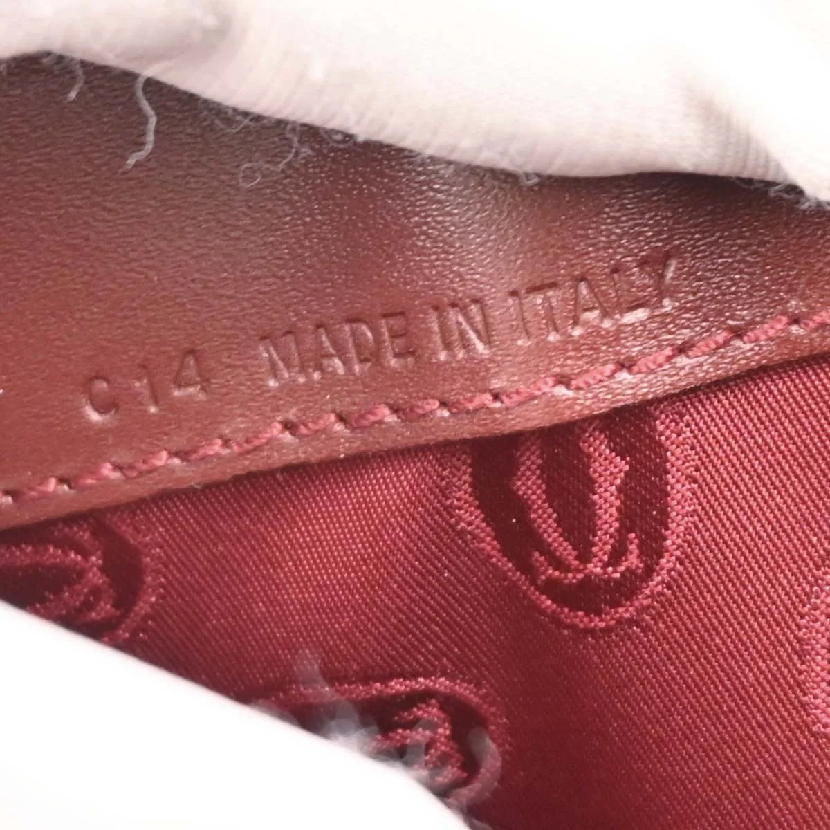 Cartier Bordeaux Shoulder Bag