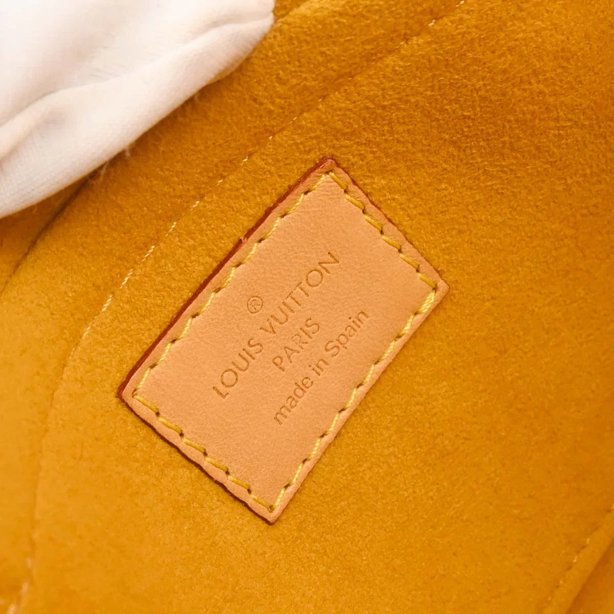 Louis Vuitton 2003 Blue Monogram Denim Mini Pleaty Handbag M95050