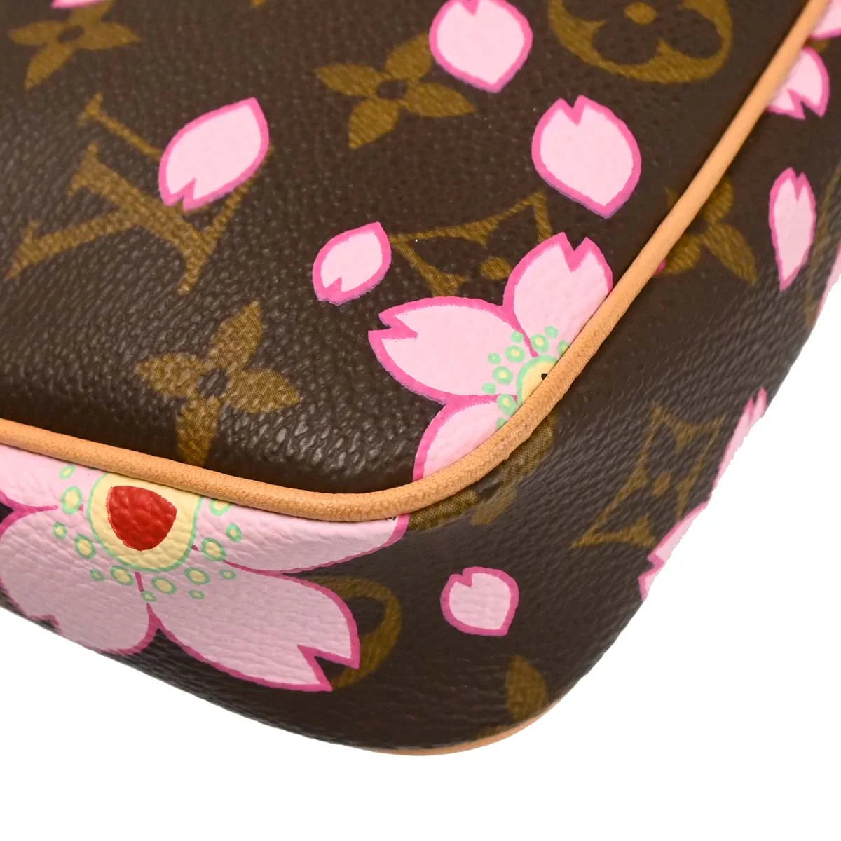 Louis Vuitton 2003 Cherry Blossom Pochette Accessoires Handbag M92006
