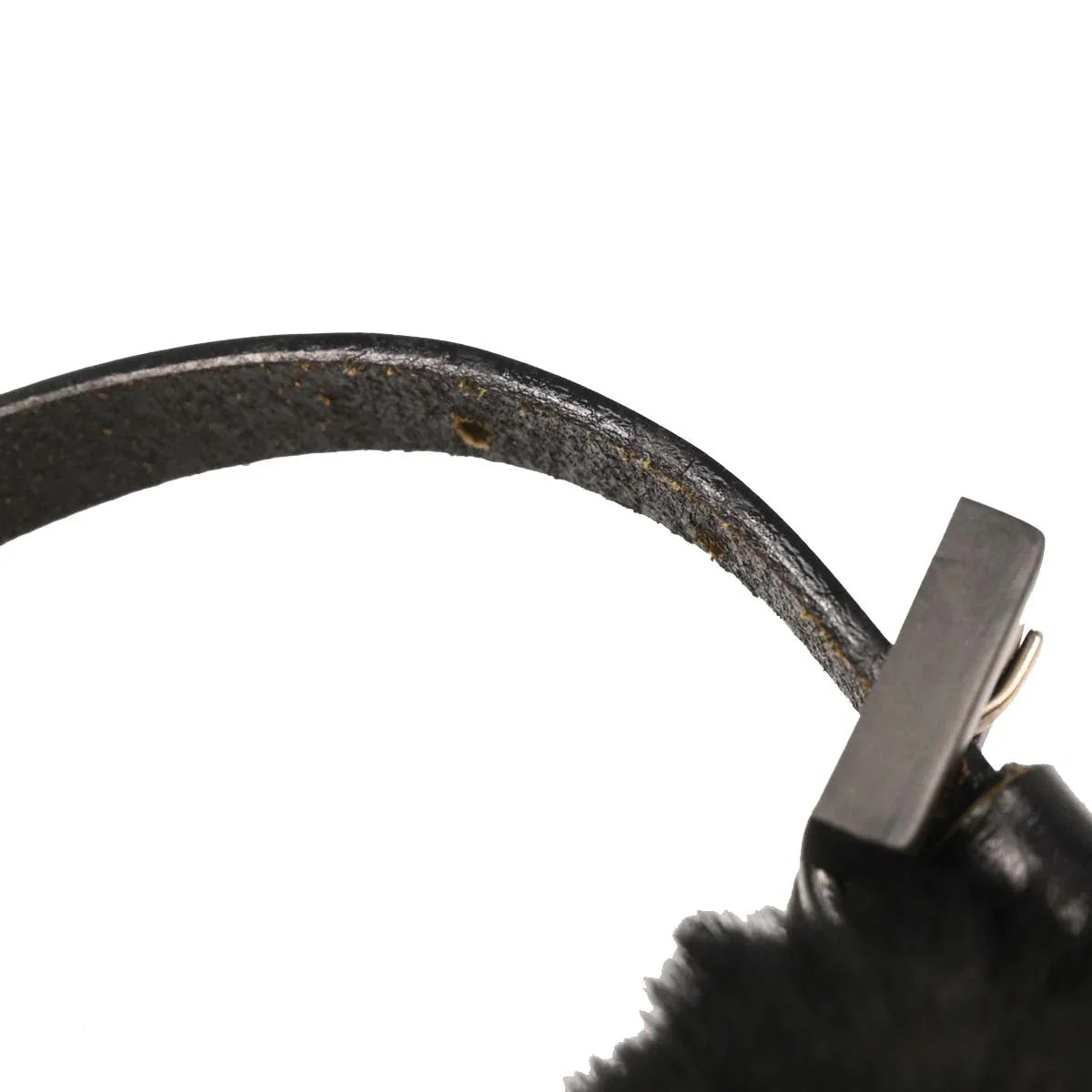 Fendi 1990-2000s Black Fur Mini Handbag