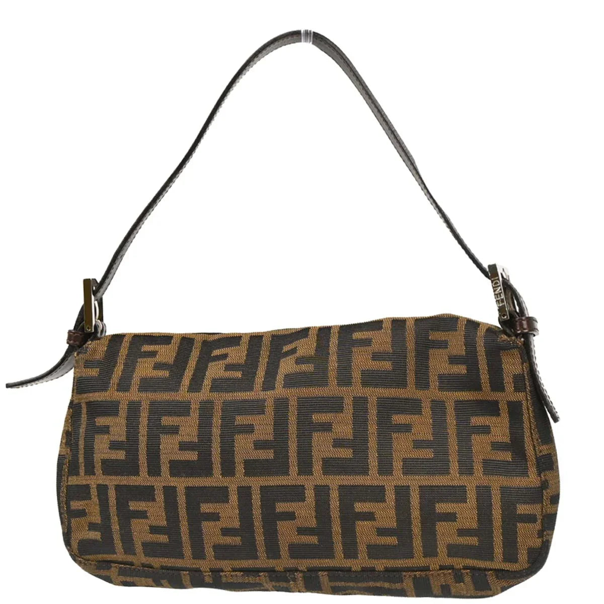 Fendi Brown Zucca Baguette Handbag