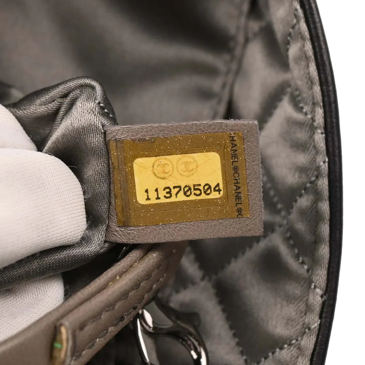 Chanel Black Calfskin Luxury Line Madison Flap Shoulder Bag