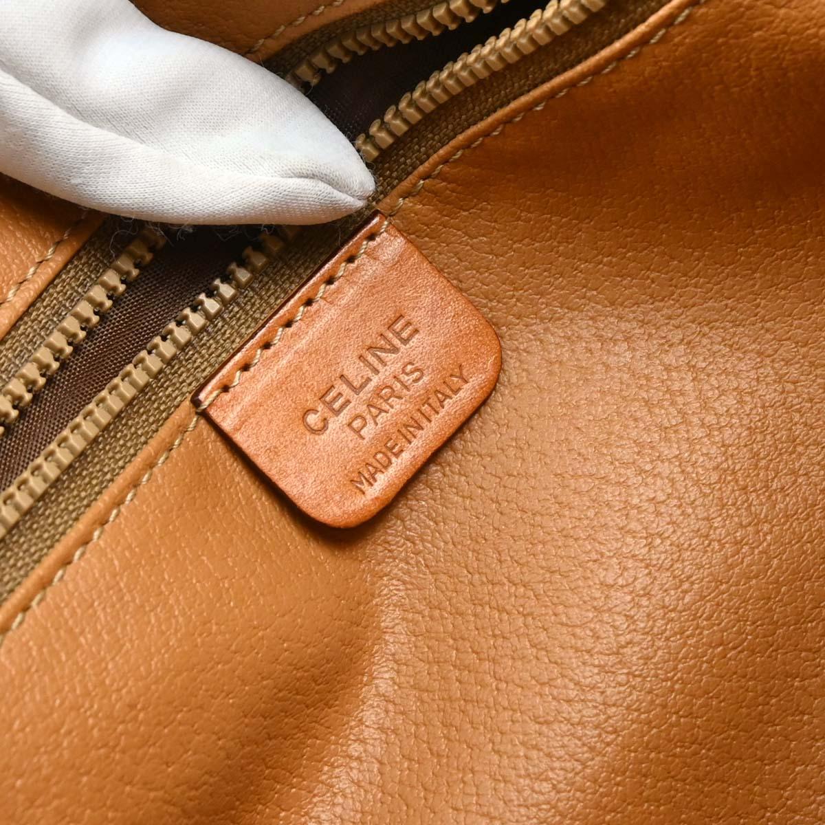 Celine Brown Macadam Handbag