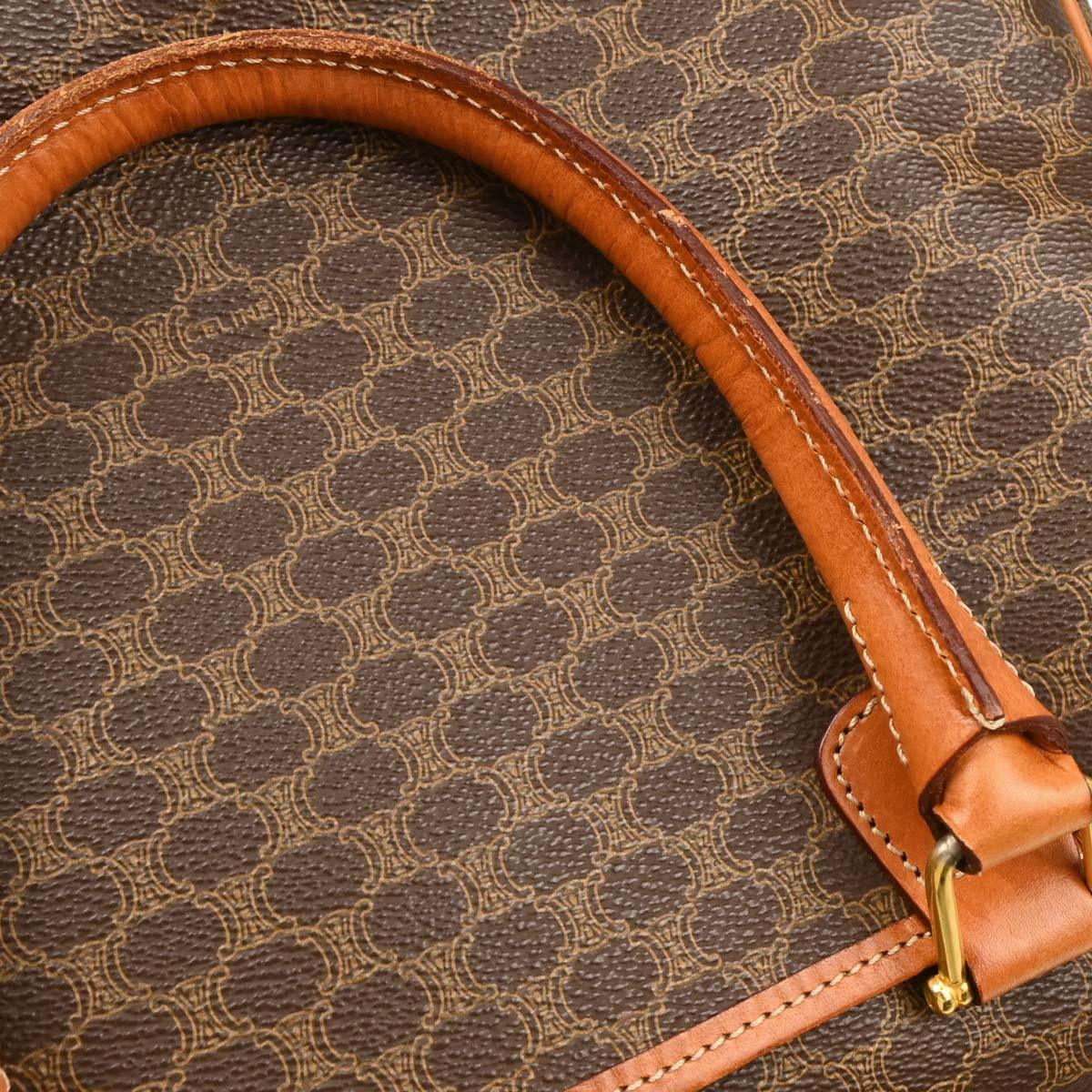 Celine Brown Macadam Handbag