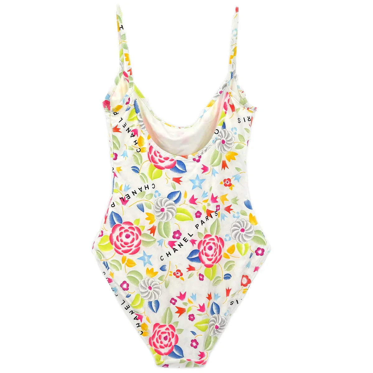 Chanel Swimwear Swimsuit White #40