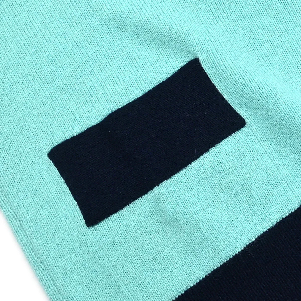 Chanel 1997 Sweater Knit Top Light Blue #40