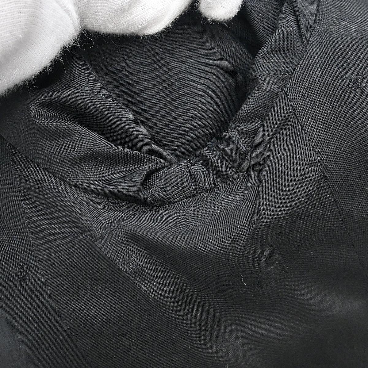 Chanel 1994 Collarless Jacket Gray #36