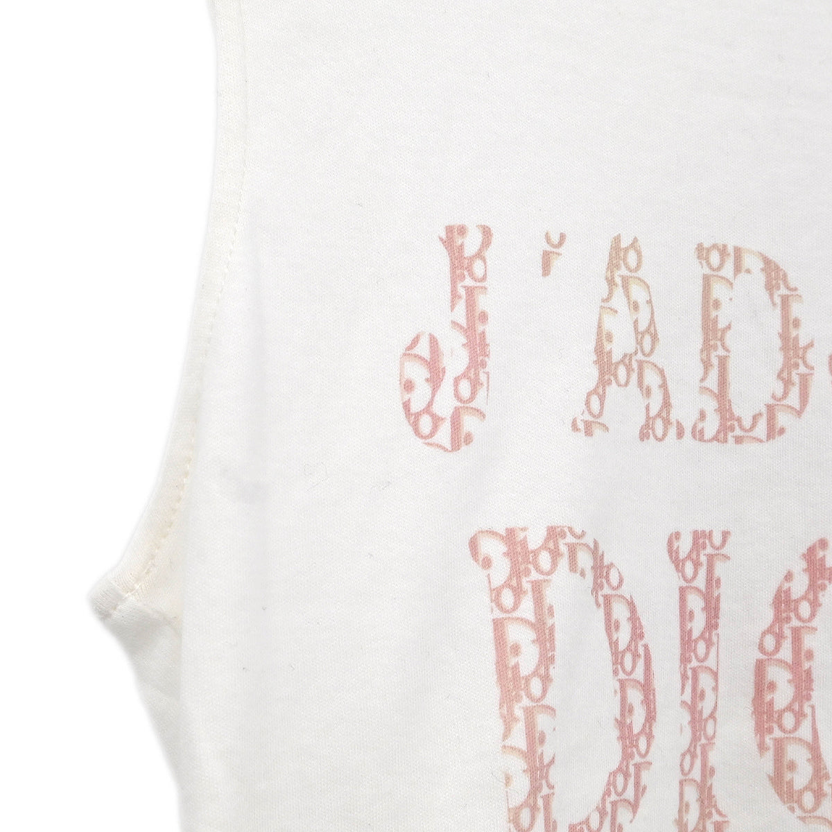 Christian Dior 2004 Sleeveless Tank Top White #38