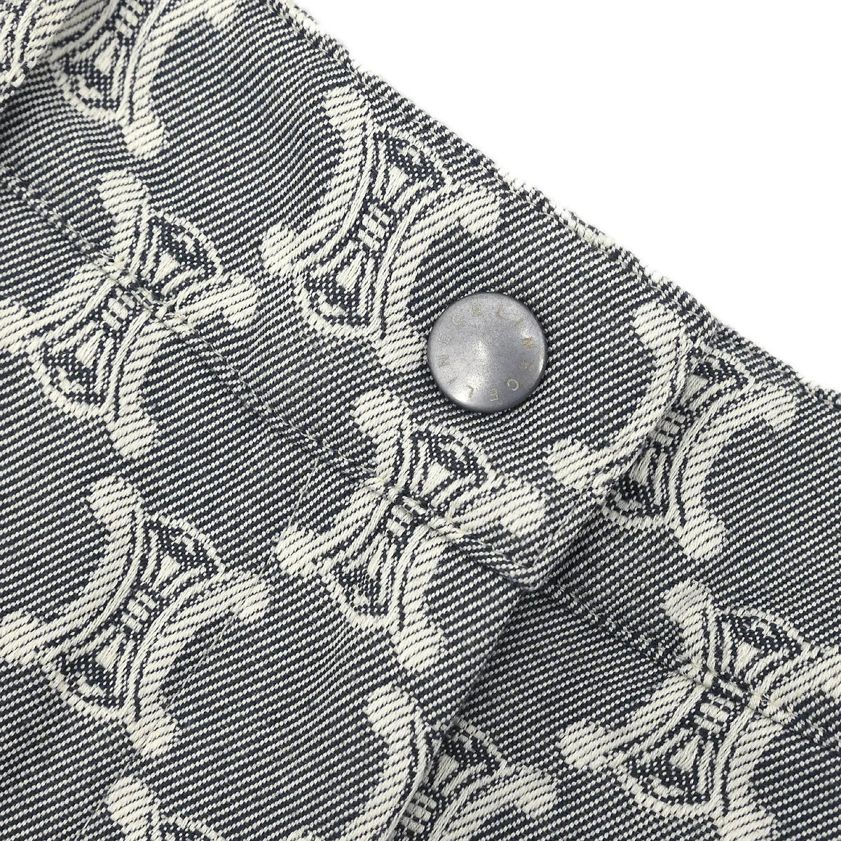 Celine Skirt Macadam Denim Gray #42