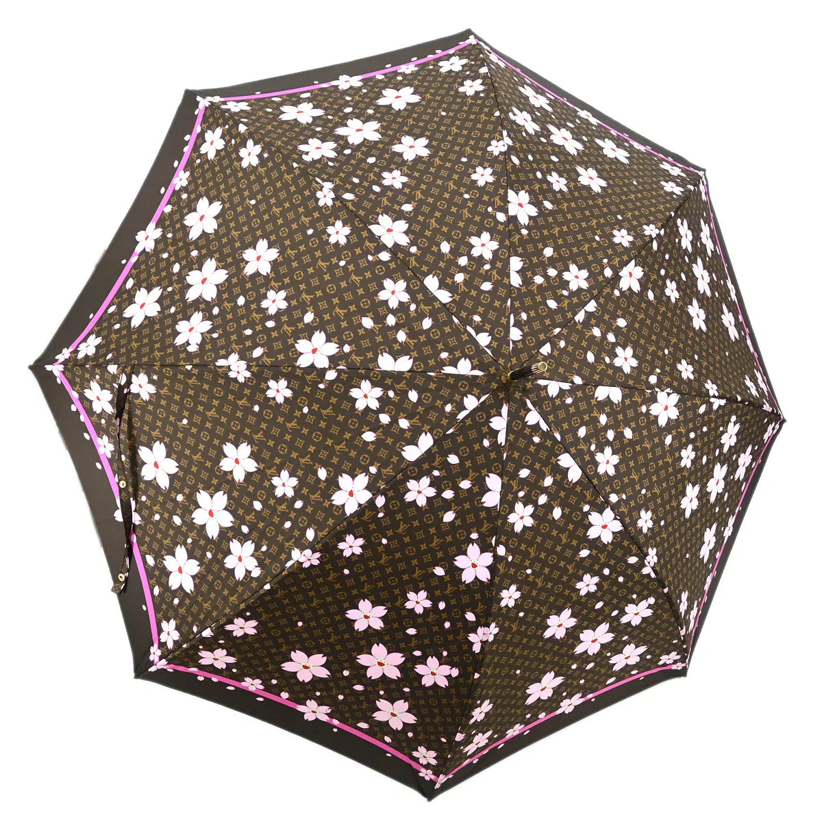 Louis Vuitton Monogram Cherry Blossom Umbrella M92030 Small Good