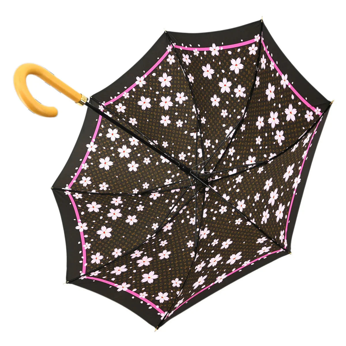 Louis Vuitton Monogram Cherry Blossom Umbrella M92030 Small Good