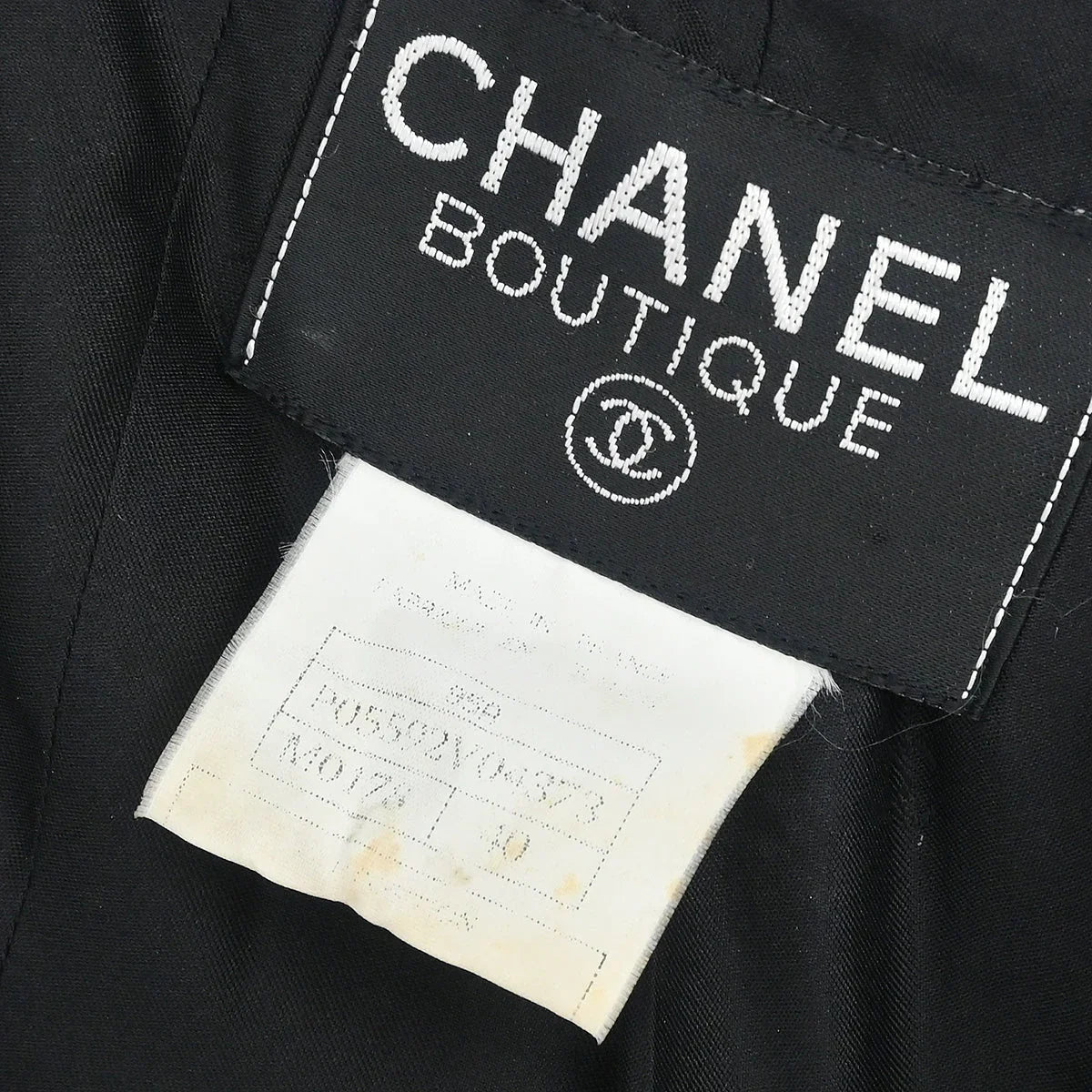 Chanel 1995 Double Breasted Jacket Navy #40