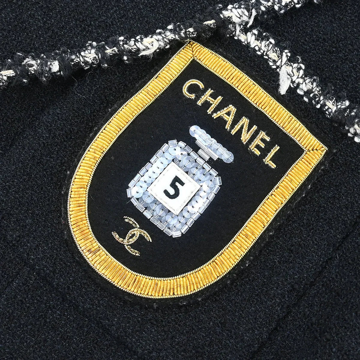 Chanel 2005 Black & White "Devil Wears Prada" Jacket #40