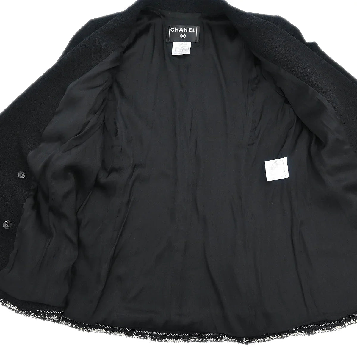 Chanel 2005 Black & White "Devil Wears Prada" Jacket #40