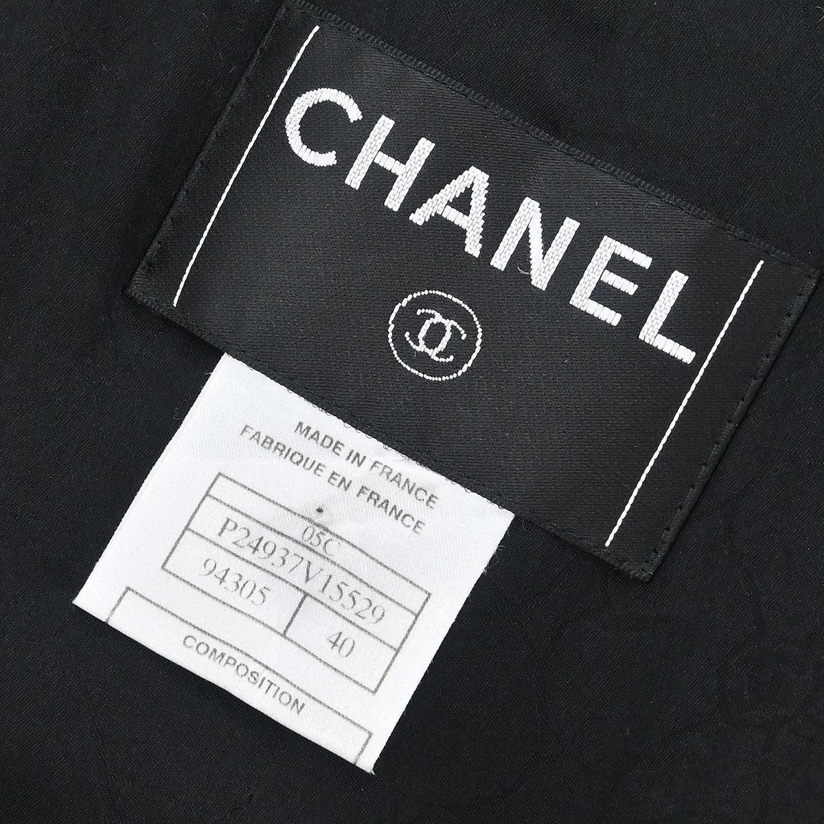Chanel 2005 Black & White "Devil Wears Prada" Jacket #40