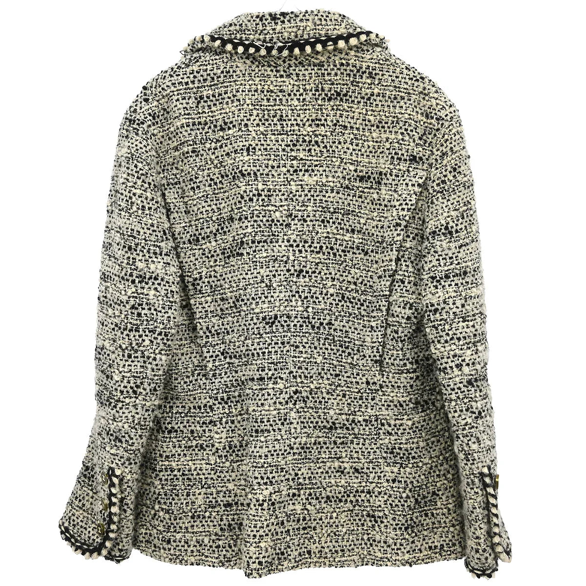 Chanel 1994 Single Breasted Jacket White #42