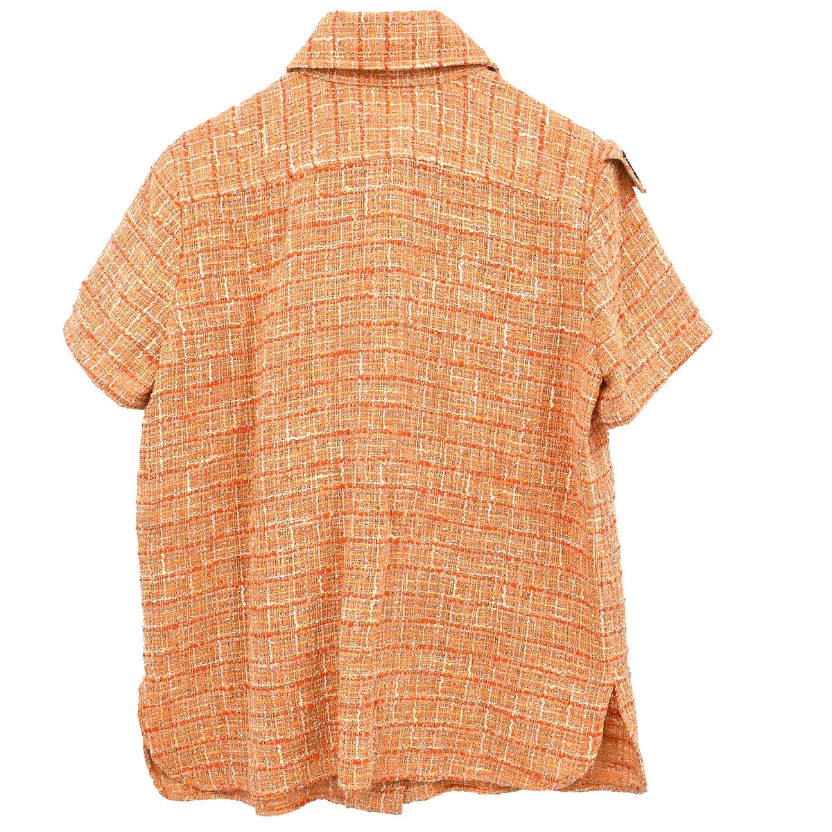 Chanel 2006 Sport Line Single Breasted Short Sleeve Jacket Orange #42