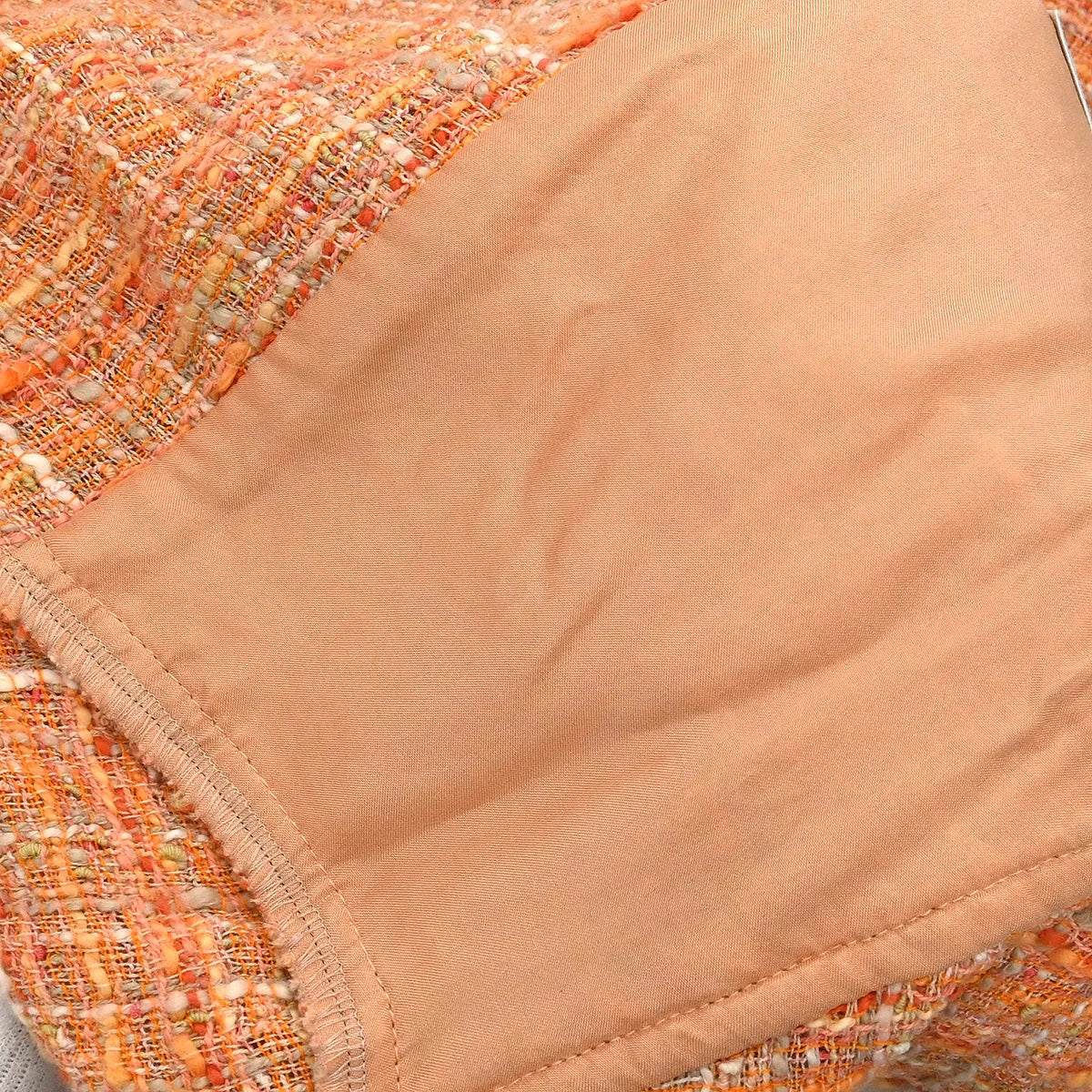 Chanel 2006 Sport Line Single Breasted Short Sleeve Jacket Orange #42