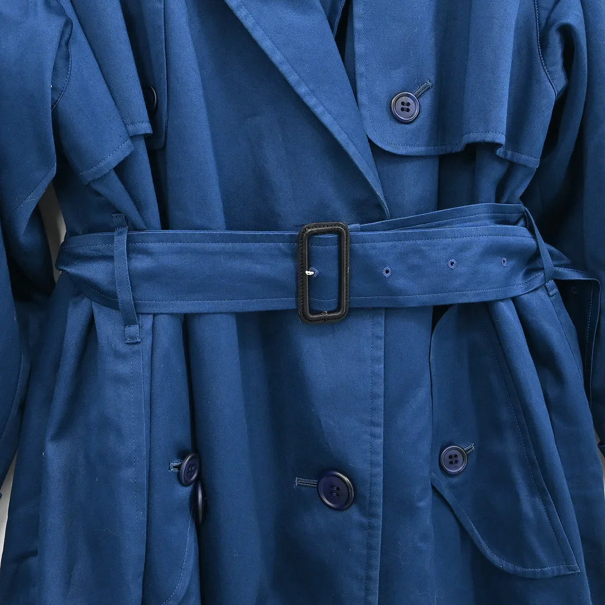 Burberrys Trench Coat Blue