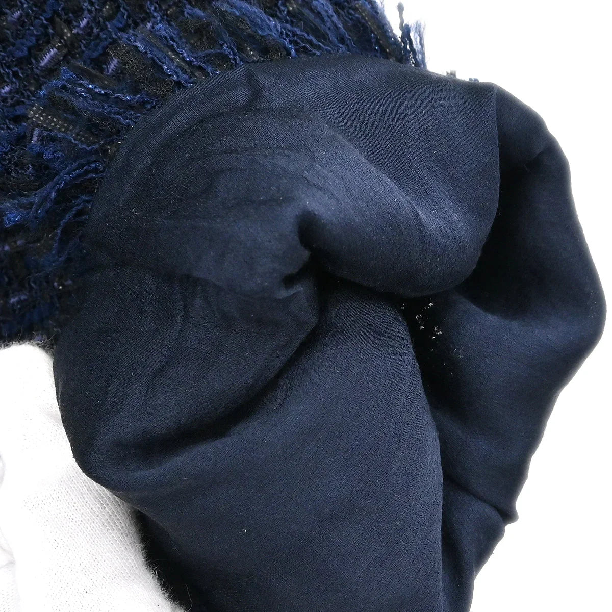 Chanel 2006 Single Breasted Jacket Navy #38
