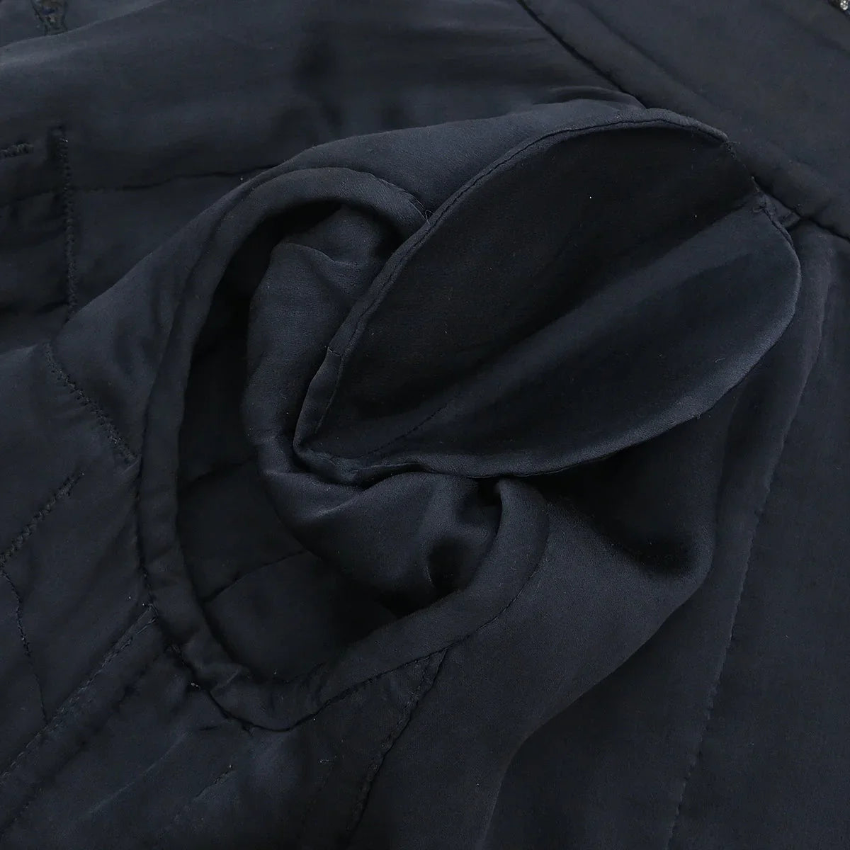 Chanel 2006 Single Breasted Jacket Navy #38