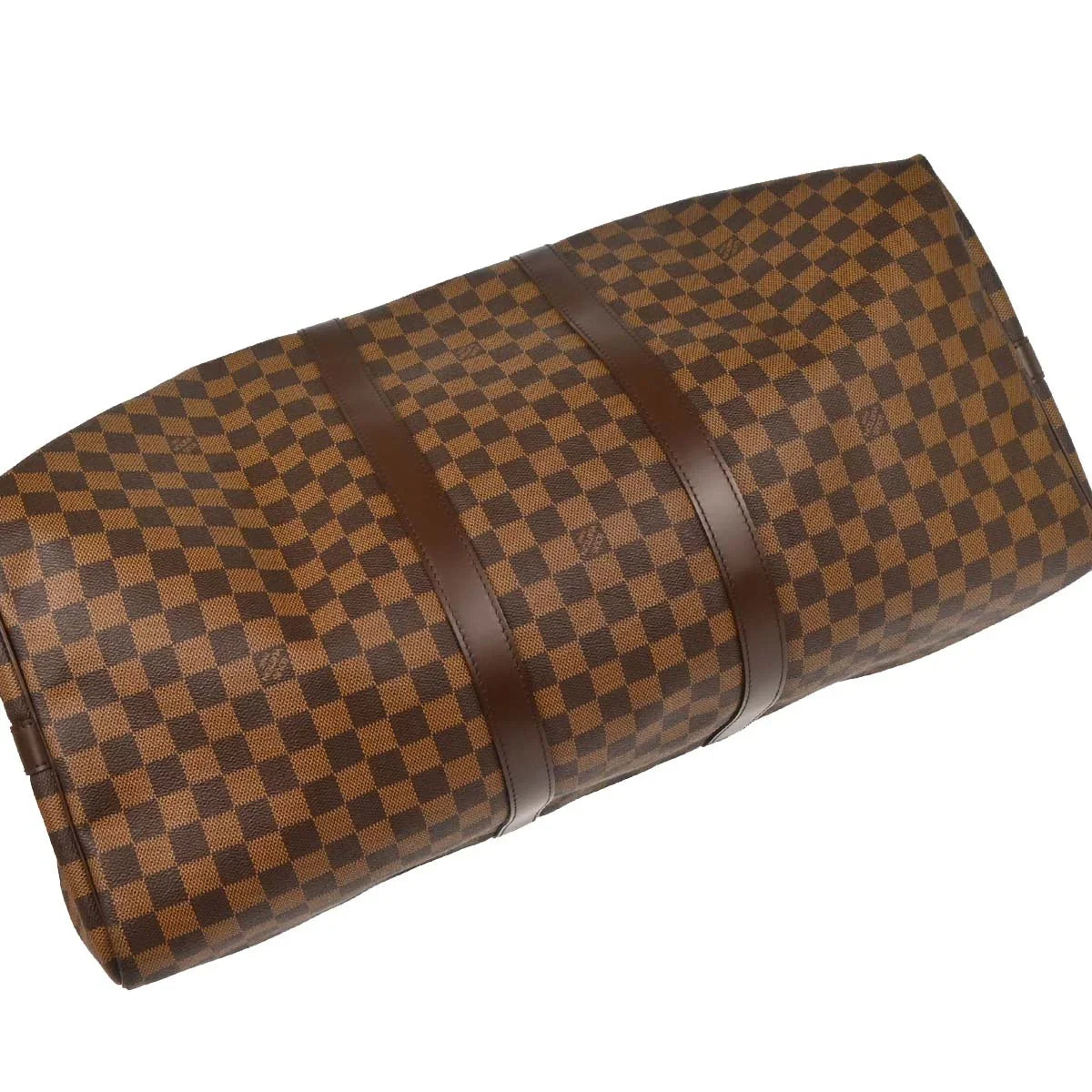 Louis Vuitton Damier Keepall Bandouliere 55 Duffle Bag N41414