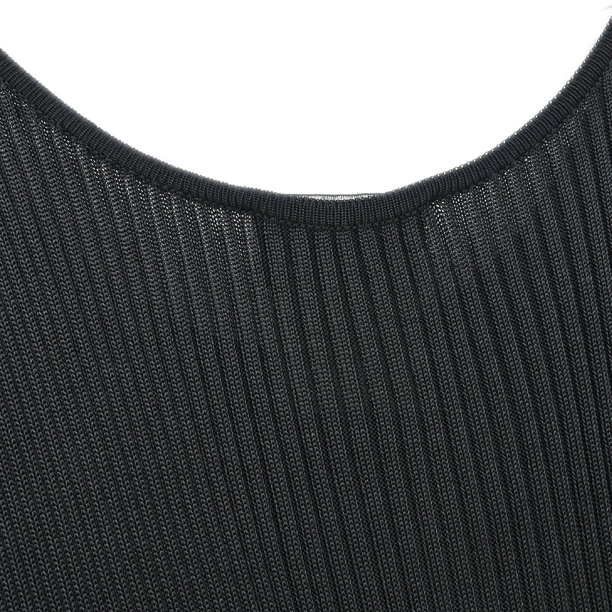 Chanel 1997 Sleeveless Tank Dress Black #40