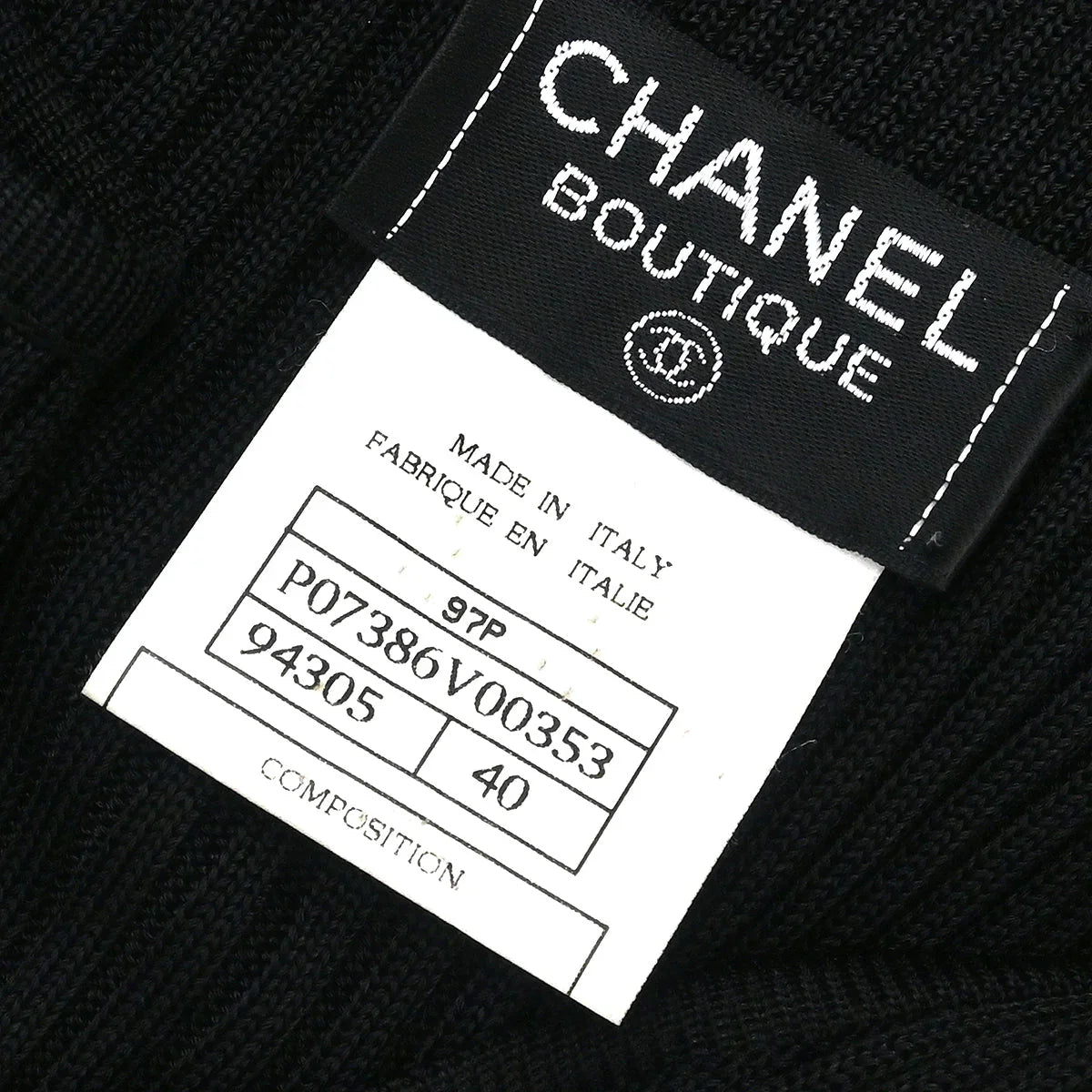 Chanel 1997 Sleeveless Tank Dress Black #40