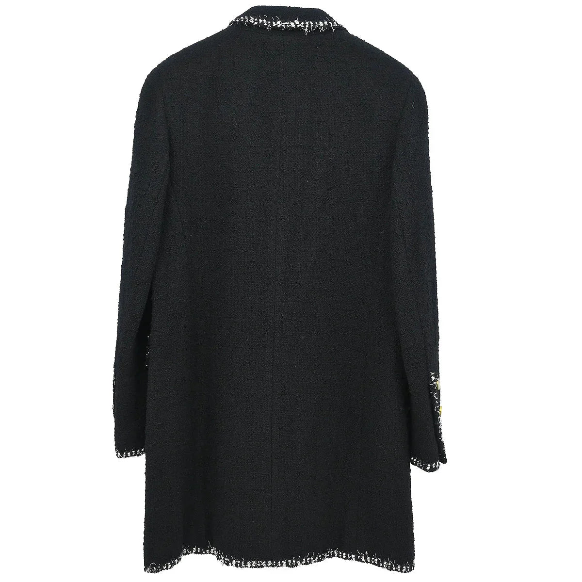 Chanel Single Breasted Jacket Black