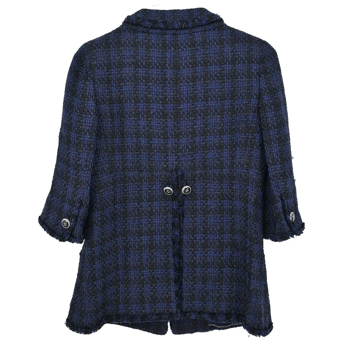 Chanel 2007 Single Breasted Jacket Navy #34