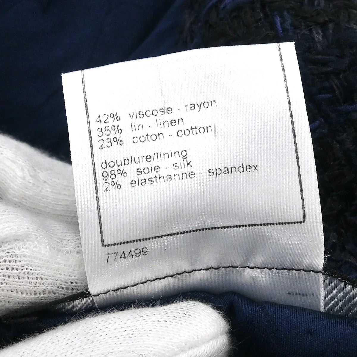 Chanel 2007 Single Breasted Jacket Navy #34