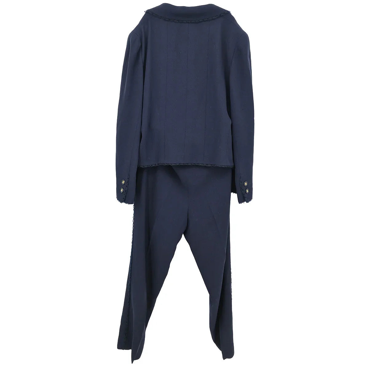 Chanel 1995 Setup Jacket Pants Navy #44
