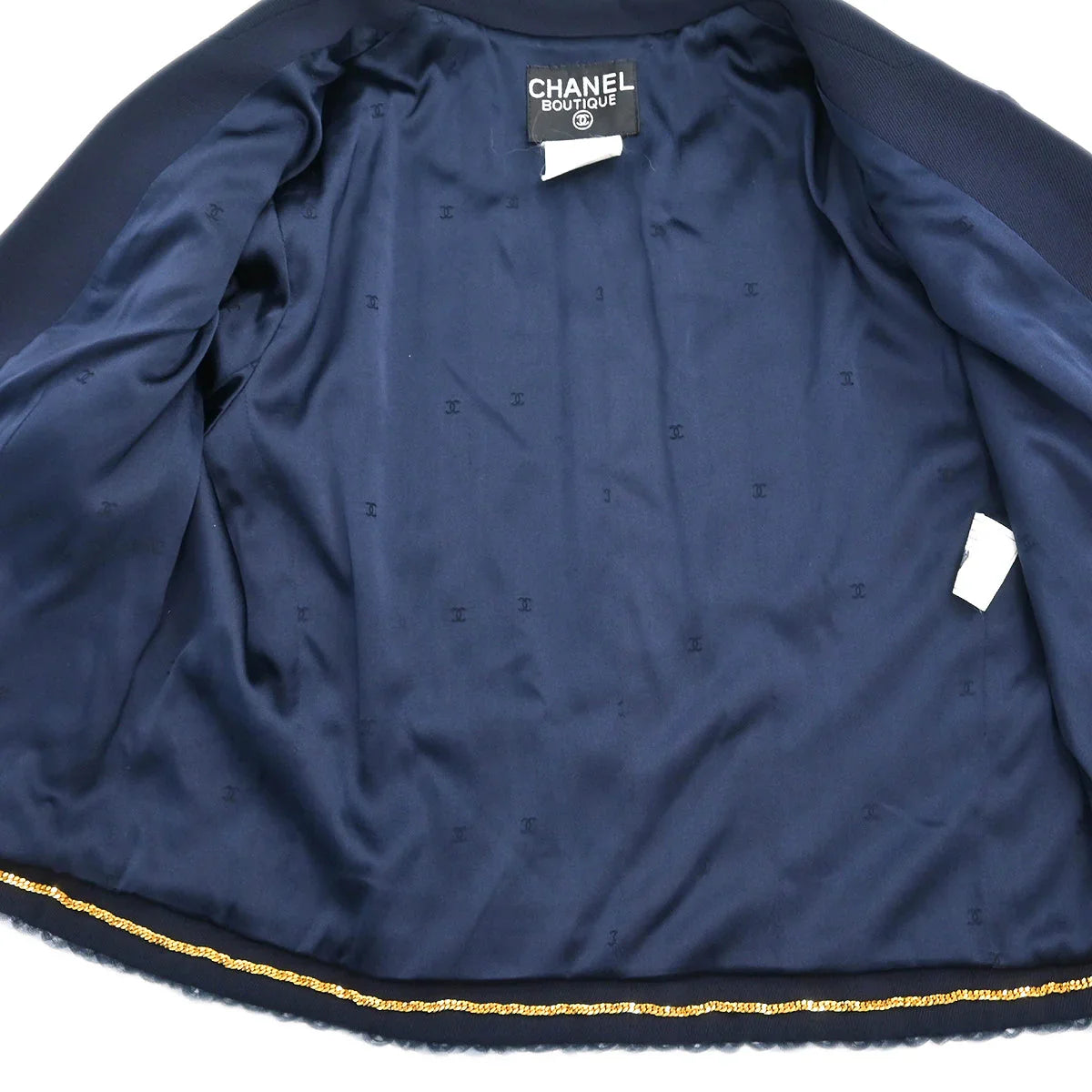 Chanel 1995 Setup Jacket Pants Navy #44