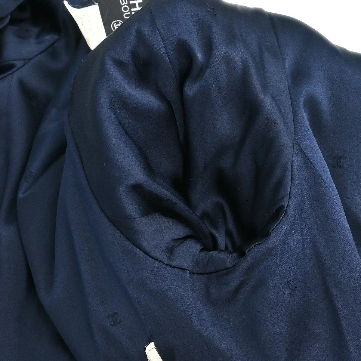 Chanel 1995 Setup Jacket Pants Navy #44