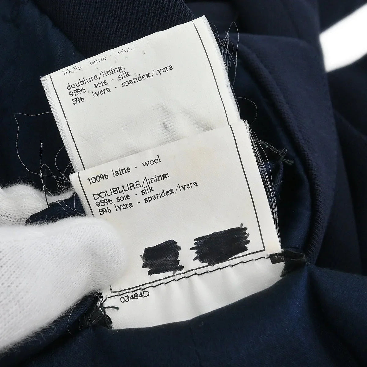 Chanel 1995 Setup Jacket Pants Navy #44