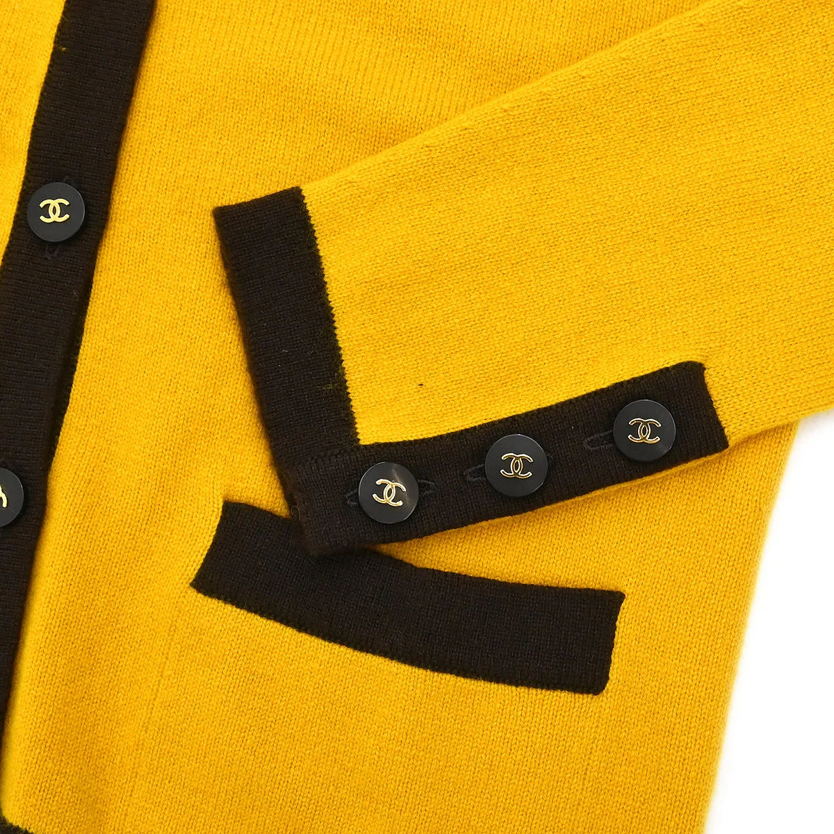 Chanel 1996 Cardigan Yellow #42