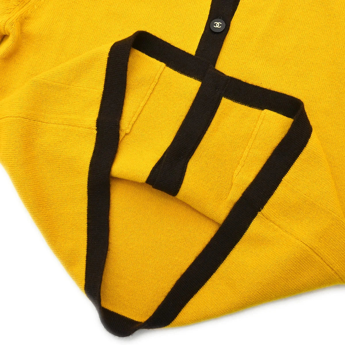 Chanel 1996 Cardigan Yellow #42