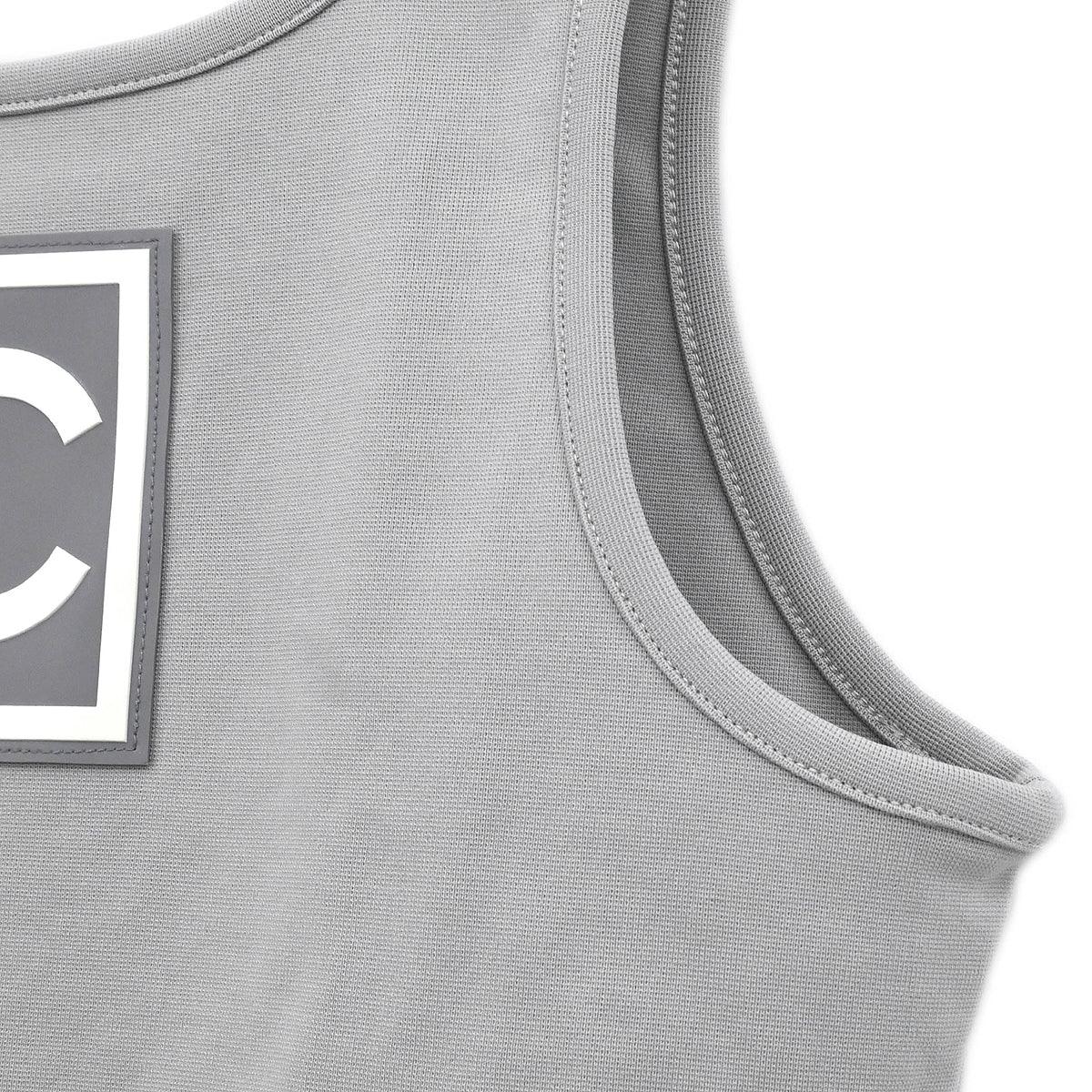 Chanel 2001 Sport Line Sleeveless Tank Top Gray #44